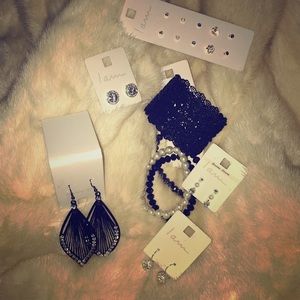 BNIB EARRING&BRACELET BUNDLE!✨💫⭐️ (msrp $65)